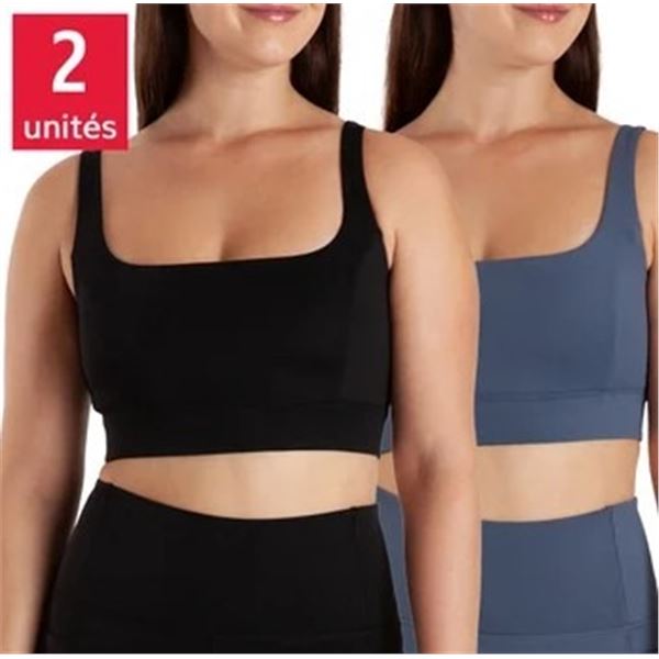 NEW AURUM 2 PACK OF WOMENS SMALL SPORTS BRAS