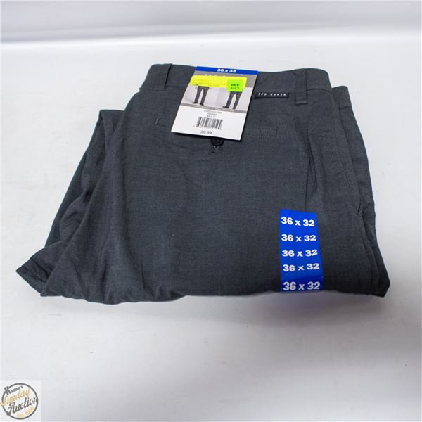 NEW TED BAKER STRAIT LINE PANT SZ 36 X 32