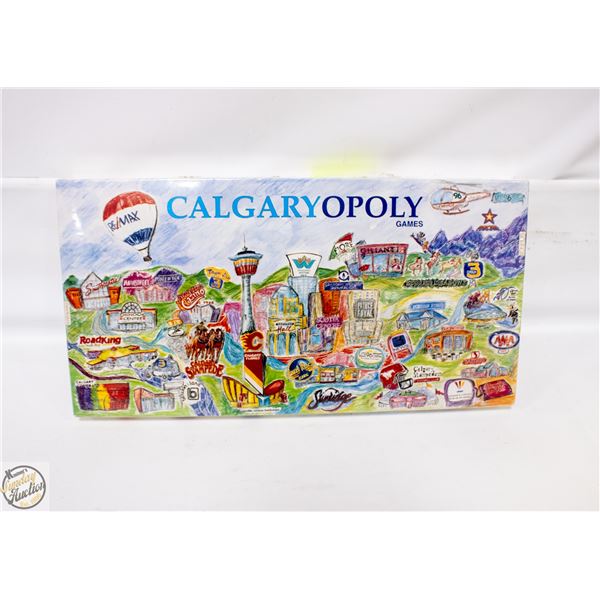VINTAGE (SEALED) CALGARYOPOLY BOARD