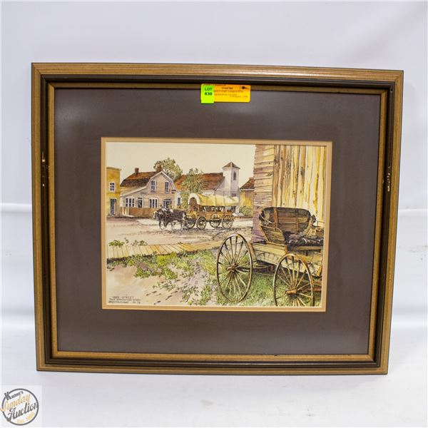 1885 STREET FORT EDMONTON SERIES MEREDITH EVANS