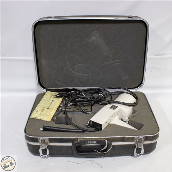 VINTAGE DECATUR RADAR SPEED GUN IN A