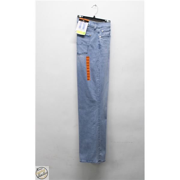 NEW FOR ALL MANKIND 7 WOMEN'S WIDE LEG JEAN 32/32