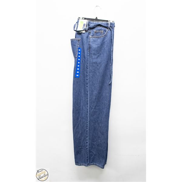 NEW BUFFALO WOMEN'S WIDE LEG BELTED JEAN SIZE 10