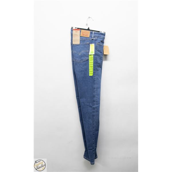 NEW LEVI'S WOMEN'S 711 SKINNY FIT JEAN 27 X 30