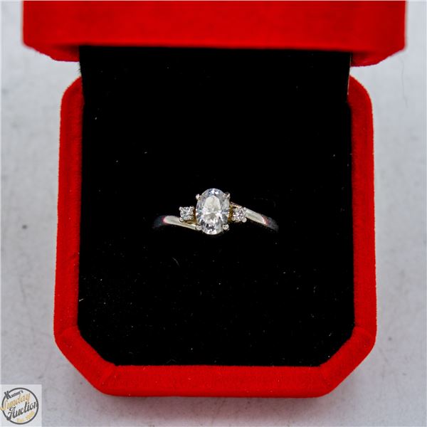 #5256-CUSTOM SET 1.00 CT GRA CERTIFIED OVAL CUT