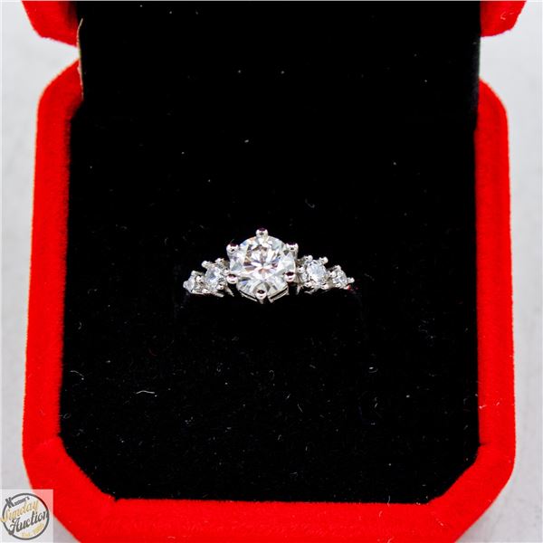 #5262-CUSTOM SET 1.00 CT GRA CERTIFIED ROUND