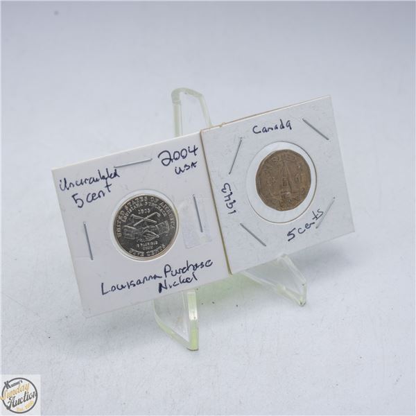 #5297-2004 UNCIRCULATED LOUISIANNA PURCHASE