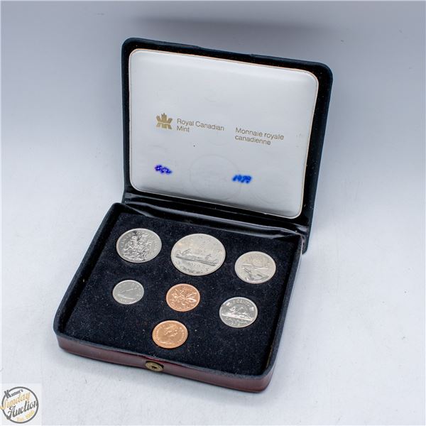 #5292-7 PIECE ROYAL CANADIAN MINT 1979 SET WITH 2