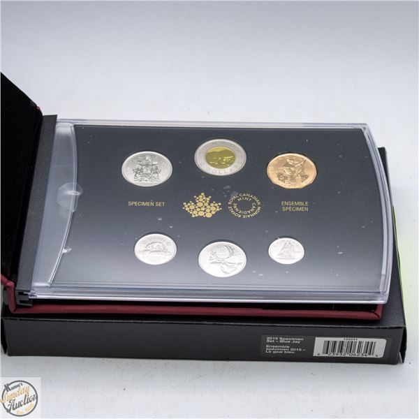 #5290-7 PIECE ROYAL CANADIAN MINT 2015 SPECIMEN SE