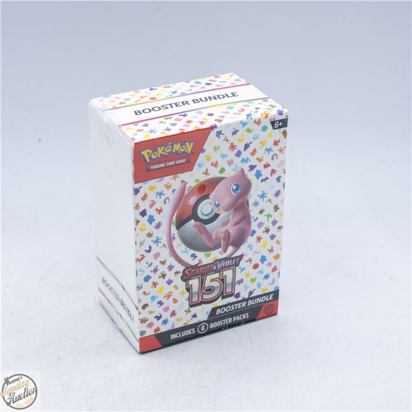 POKEMON 151 BOOSTER BOX (6 PACKS)
