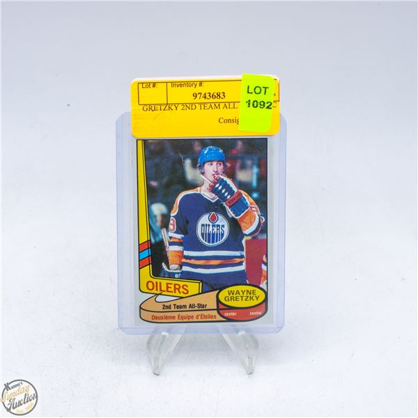 GRETZKY 2ND TEAM ALL STAR OPC