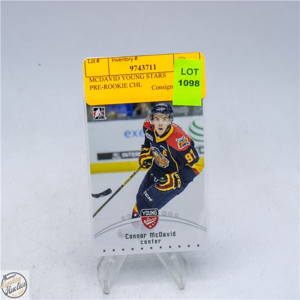 MCDAVID YOUNG STARS PRE-ROOKIE CHL