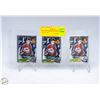 Image 1 : 3 PETER FORBERG ROOKIE CARDS PANINI 1995