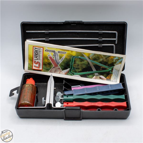 LANSKY CONTROLLED ANGLE KNIFE SHARPENING SYSTEM