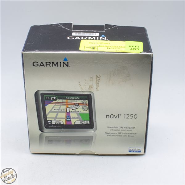 GARMIN NUVI 1250 GPS SET