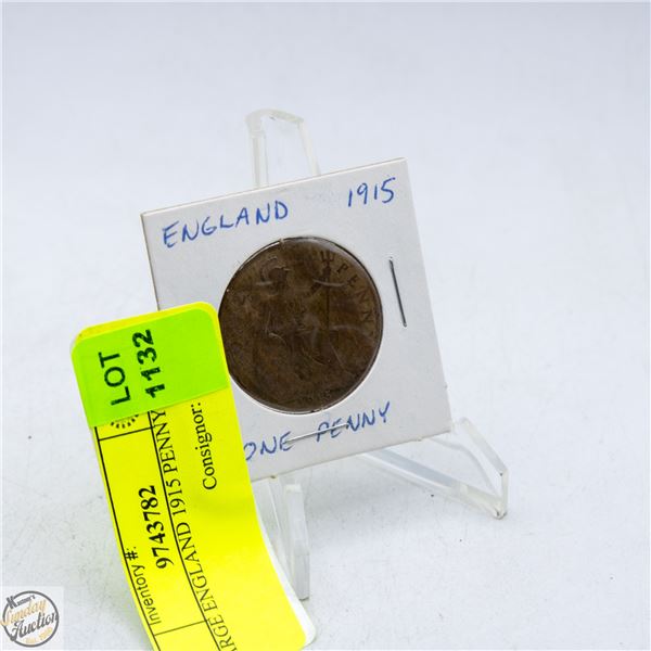 LARGE ENGLAND 1915 PENNY
