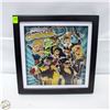 Image 1 : DC COMICS PAPER TOLE PICTURE FRAMED
