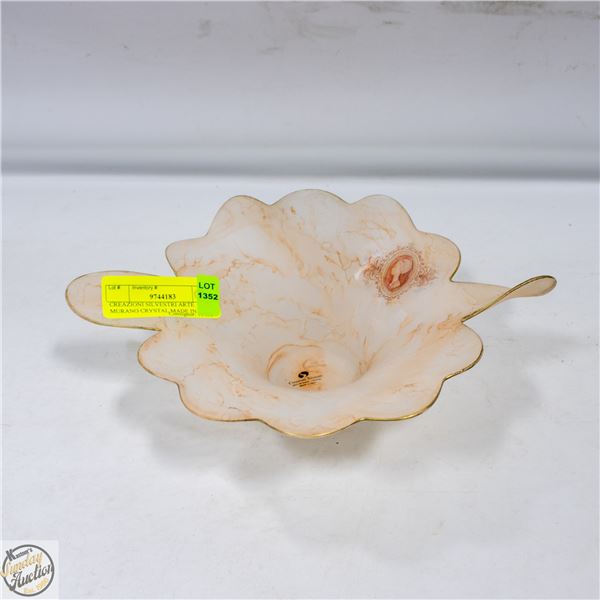 CREAZIONI SILVESTRI ARTE MURANO CRYSTAL MADE IN