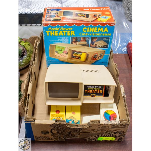 FISHER PRICE 463 MOVIE VIEWER THEATRE&HAND