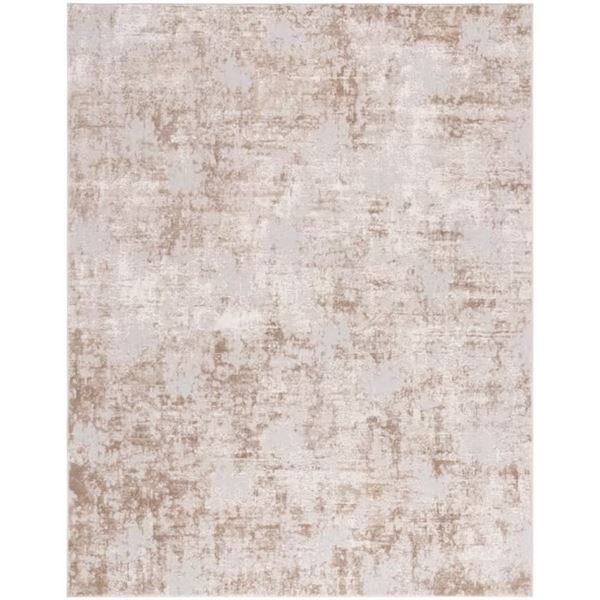 NEW SAFAVIEH CONTINENTAL TAUPE 6'7" X 9' AREA RUG