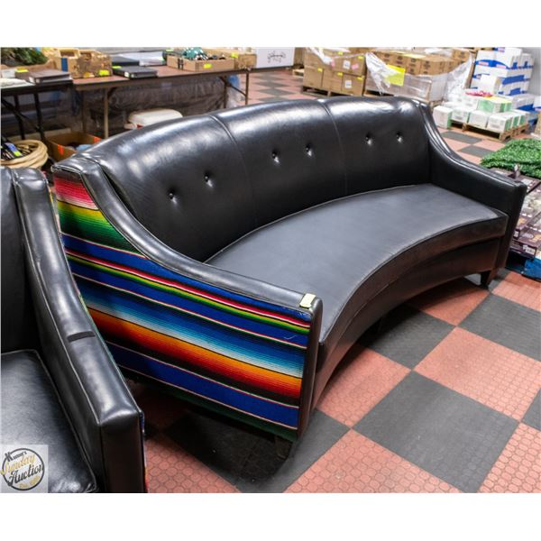 ESTATE MEXICAN THEMED COUCH 3 SEATER