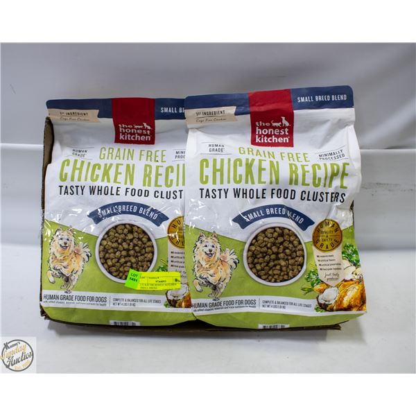 2 X 4LB THE HONEST KITCHEN SMALL BREED