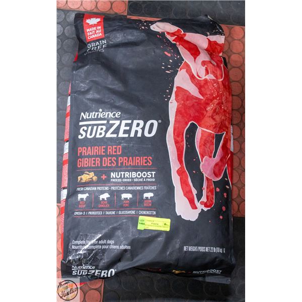 22LB NUTRIENCE SUBZERO ADULT DOG FOOD
