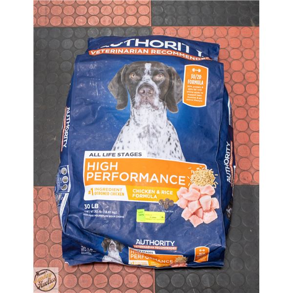 30LB AUTHORITY ALL AGES PUPPY ADULT