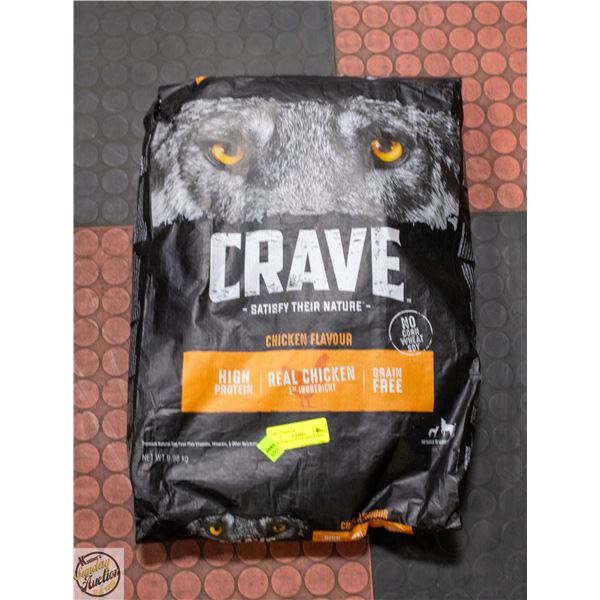 22LB (9.98KG) CRAVE ADULT DOG FOOD