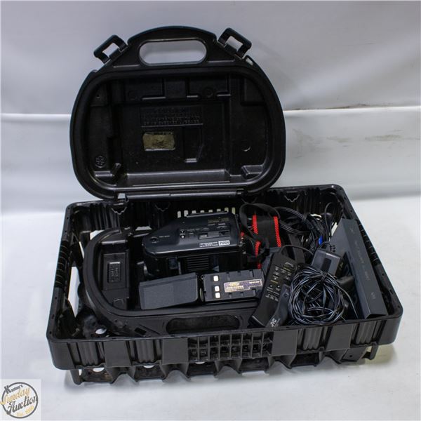 JVC VHS CAMCORDER/MANY ACCESSORIES