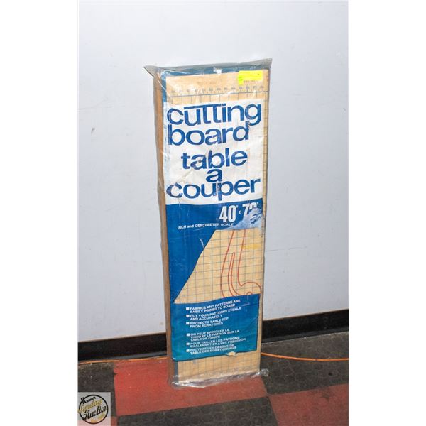 FOLDABLE 40" X 72" CARDBOARD SEWING