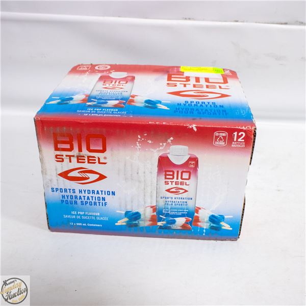 BIO STEEL SPORTS HYDRATION DRINK 12X500 ML
