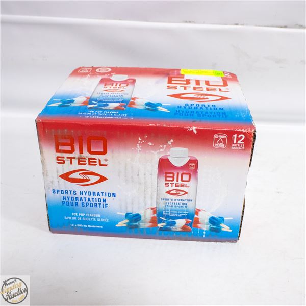 BIO STEEL SPORTS HYDRATION DRINK 12X500 ML