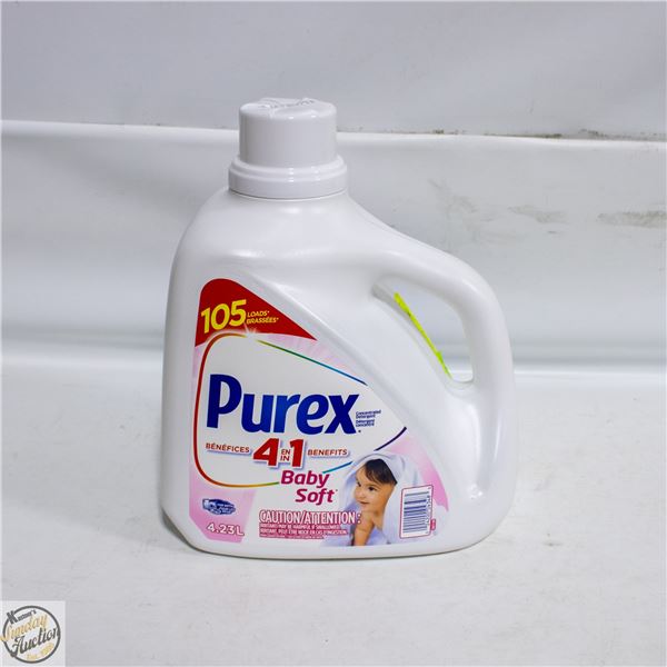 NEW PUREX 4IN1 BABY SOFT 105 LOADS