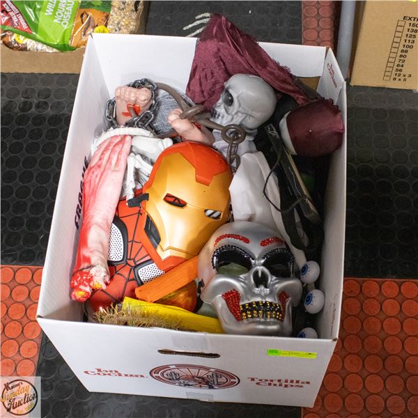 BRAND NEW 2026 HALLOWEEN MASKS, DÉCOR,