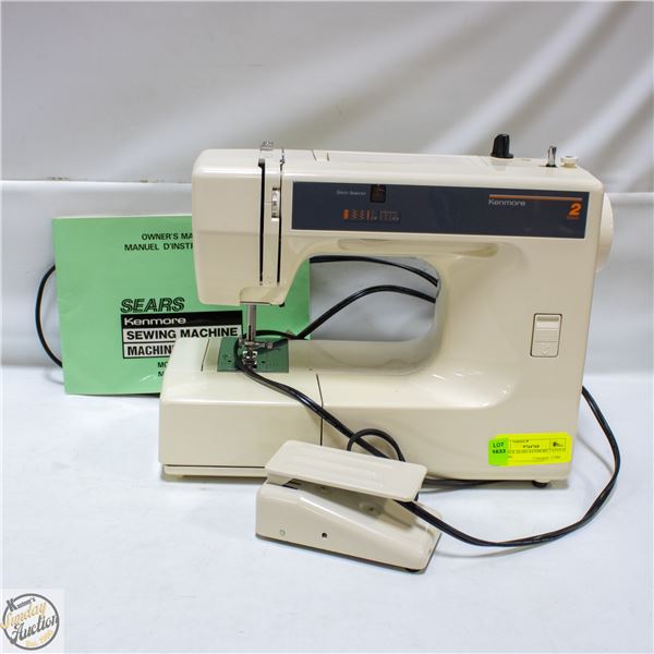VINTAGE SEARS KENMORE 2 STITCH SEWING