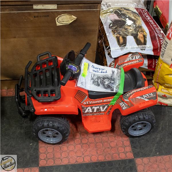 AVSOM BATTERY OPERATED RIDE-ON