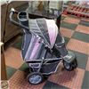 Image 1 : PETZIP FOLDING PET STROLLER PINK & GREY