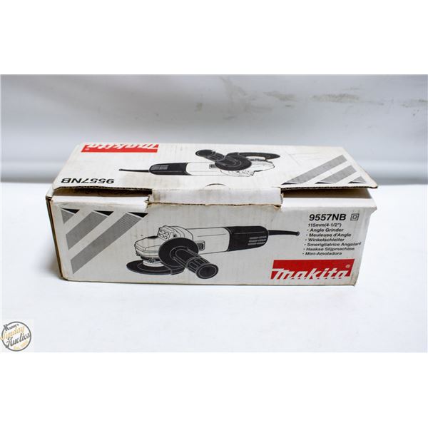 MAKITA 4-1/2" ANGLE GRINDER 9557NB