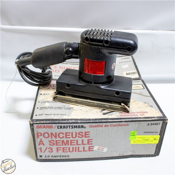 CRAFTSMAN 1/3 SHEET HIGH ORBITAL SANDER