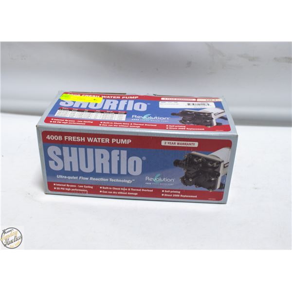 NEW SHURFLO 4008 WATER PUMP