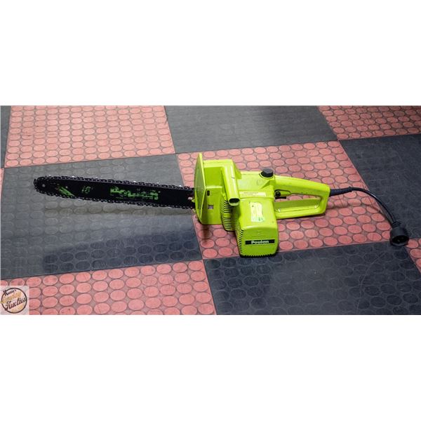 POULAN 16INCH BAR ELECTRIC CHAINSAW