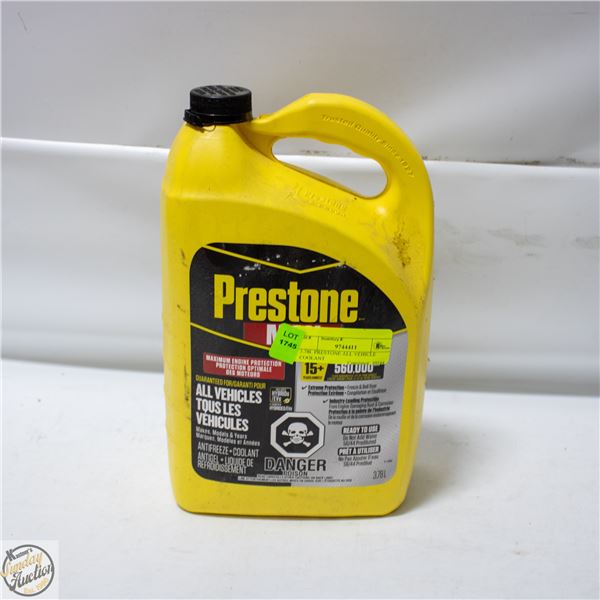 3.78L PRESTONE ALL VEHICLE COOLANT