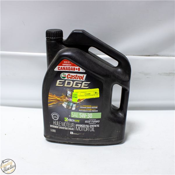5L CASTROL 5W30 SYNTHETIC OIL