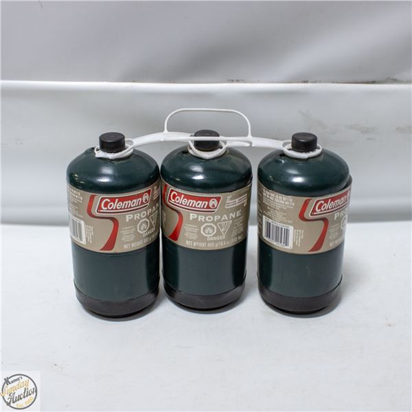 3PK CAMP PROPANE (MAY NOT BE FULL BOTTLES)