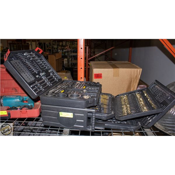 MASTER DRILL BIT AND ACCESSORY KIT 6 TRAYS