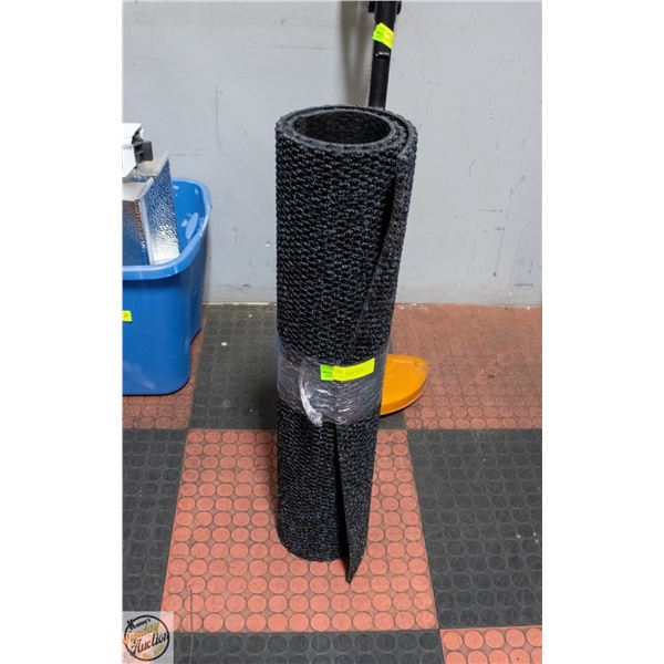 VARIOUS SIZE CHARCOAL CARPET RUNNER RUG