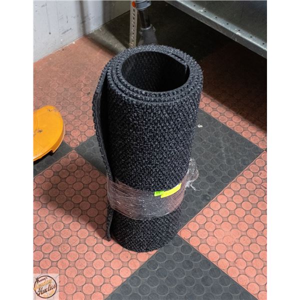 VARIOUS SIZE CHARCOAL CARPET RUNNER RUG