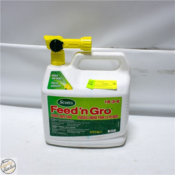 SCOTT'S FEED'N'GRO 18-3-6 FERTILIZER LIQUID