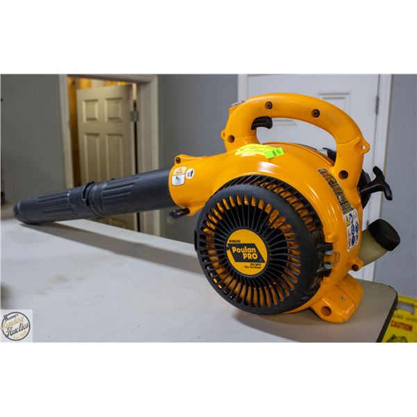 POULAN GAS BLOWER TESTED WORKING